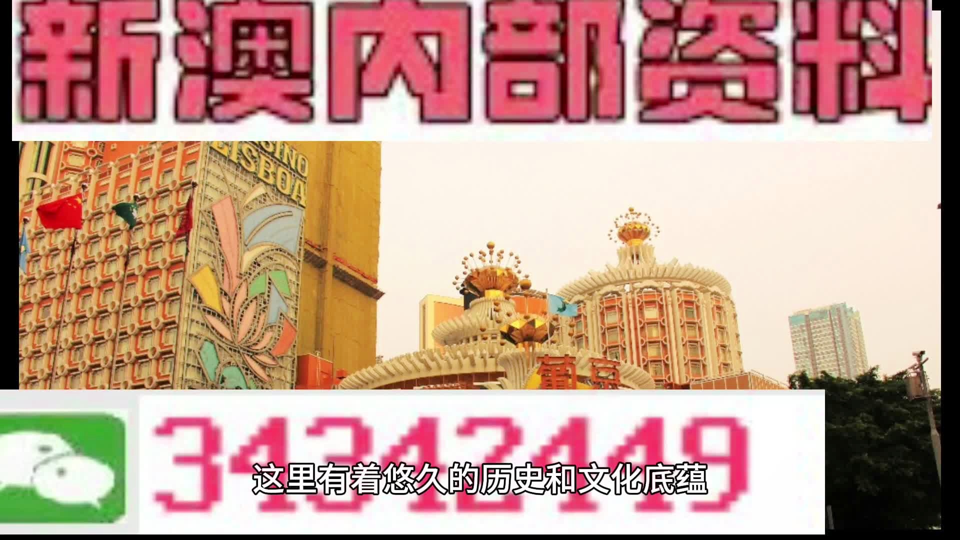 新奥门资料免费大全,新澳门资料免费大全——探索澳门的多元魅力